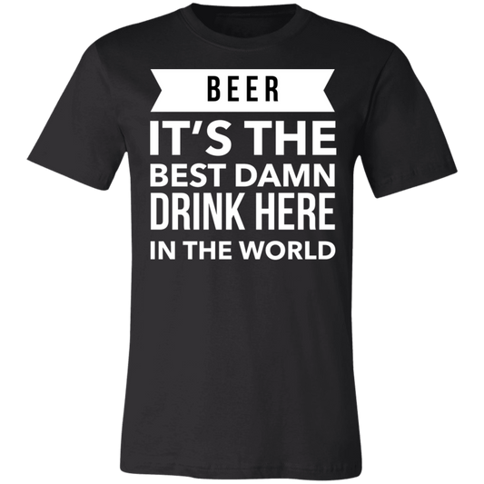 Beer Best Drink | Unisex Jersey Short-Sleeve T-Shirt