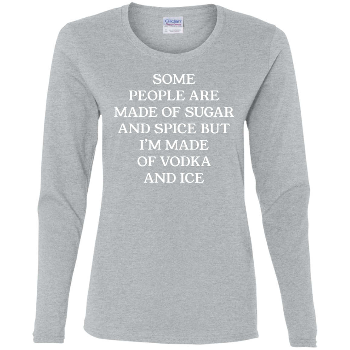 Some People | Ladies' Cotton LS T-Shirt