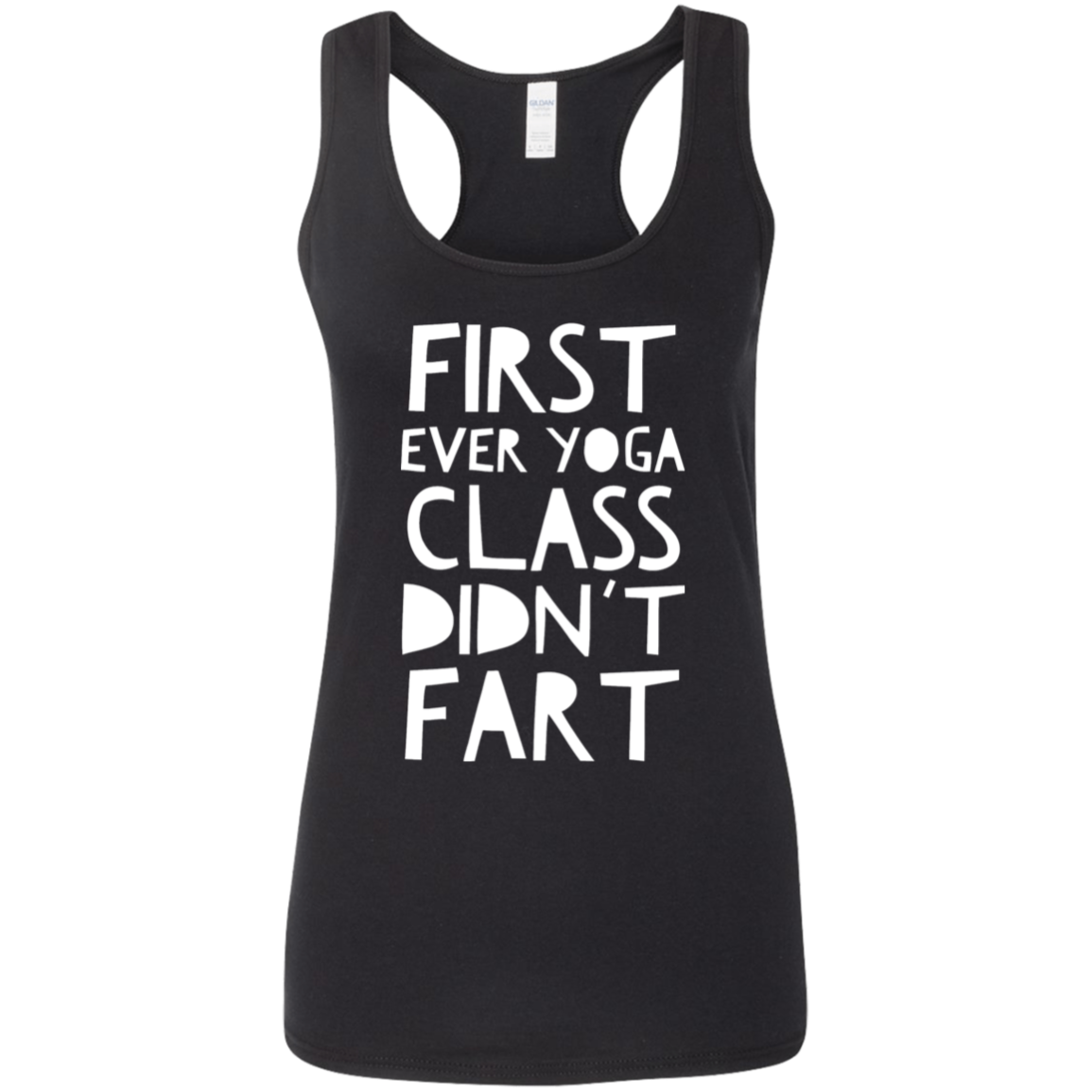 First Ever Yoga Class | Ladies' Soft-style Racerback Tank