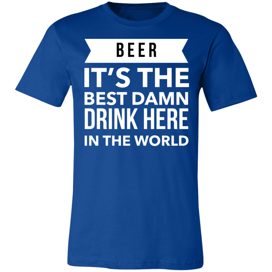 Beer Best Drink | Unisex Jersey Short-Sleeve T-Shirt