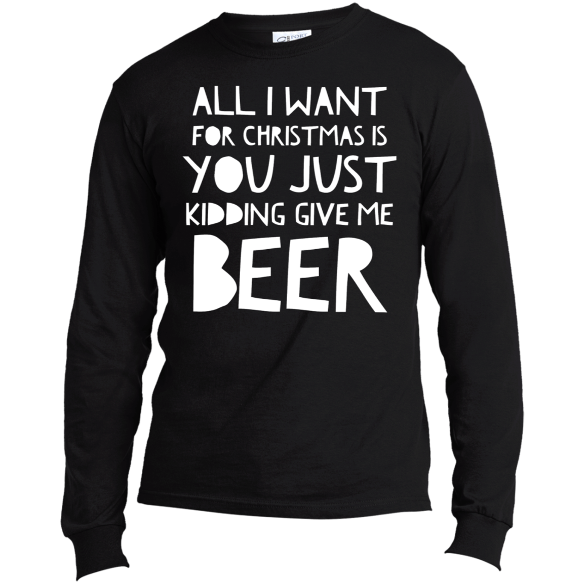 All I Want For Christmas | Long Sleeve Made in the US T-Shirt