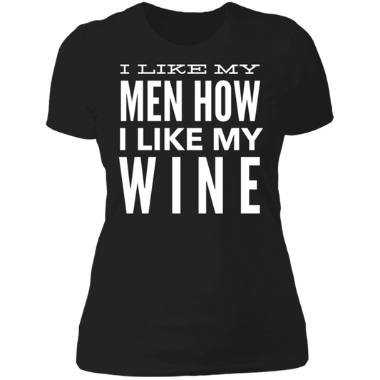 I Like My Men | Ladies' Boyfriend T-Shirt