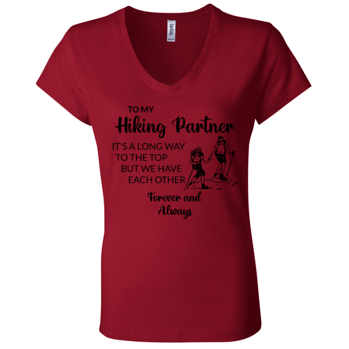 Hiking Partner | V-Neck T-Shirt