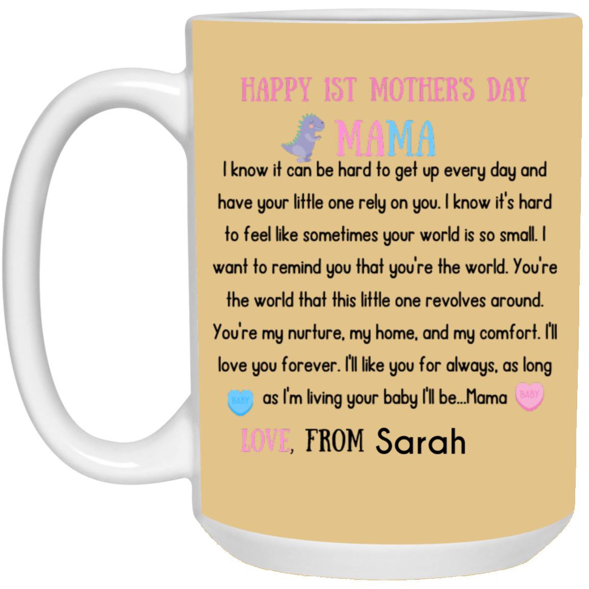 Mama 1st Mother's Day Mug