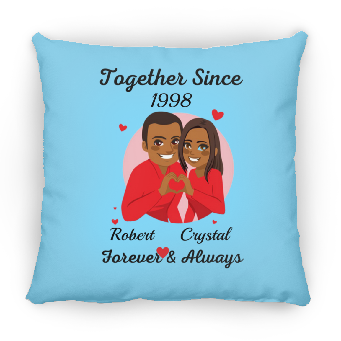 Together Since R&C | Square Pillow