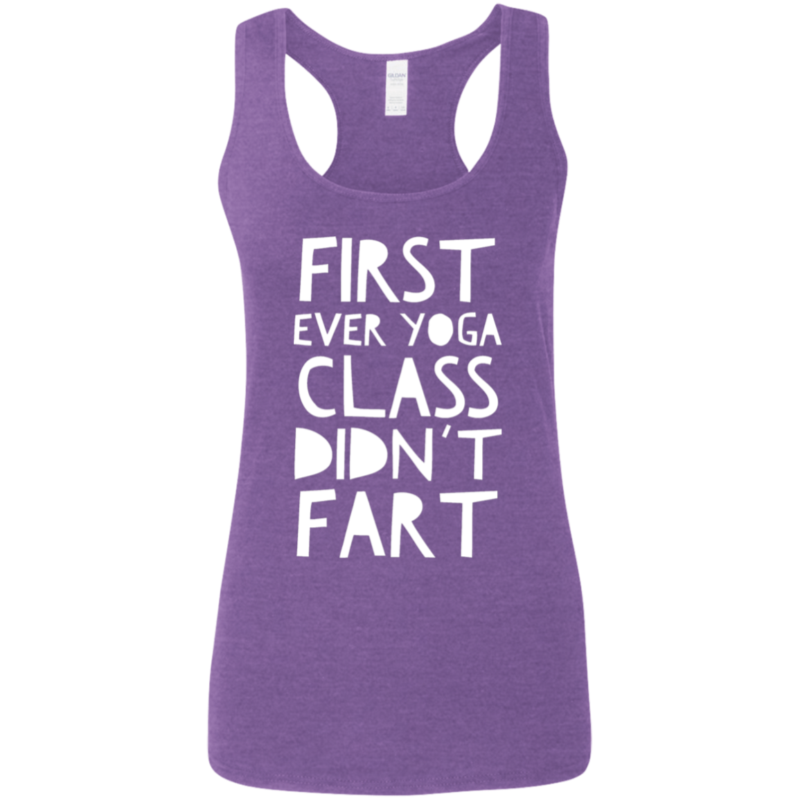 First Ever Yoga Class | Ladies' Soft-style Racerback Tank