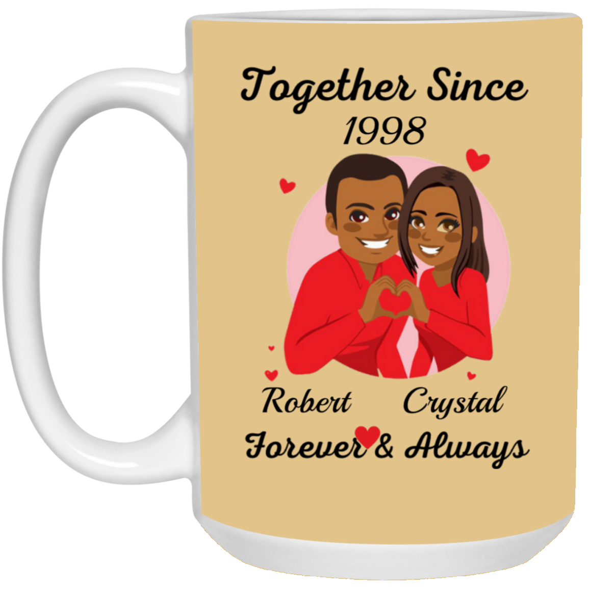 Together Since R&C | White Mug