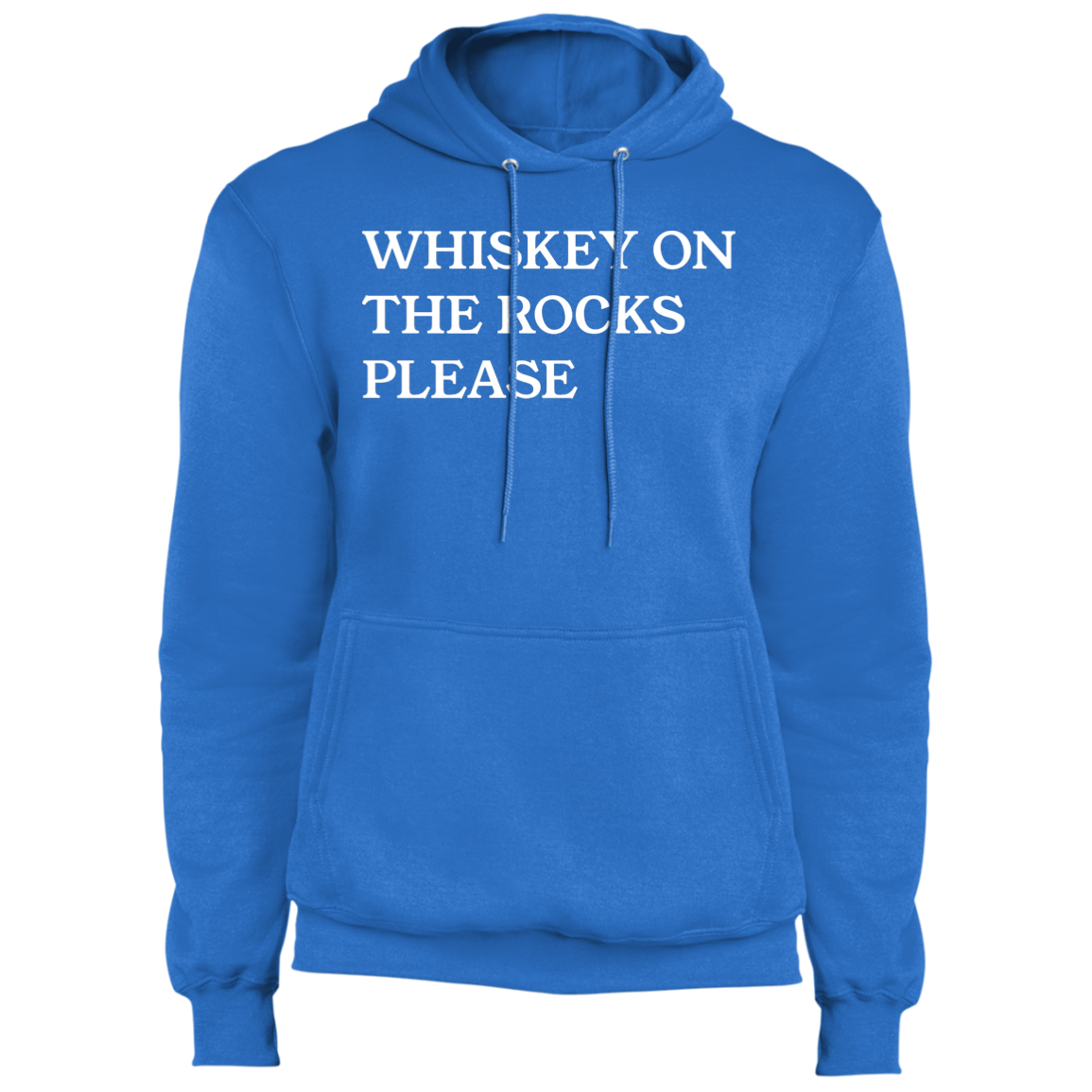 Whiskey On Rocks | Core Fleece Pullover Hoodie