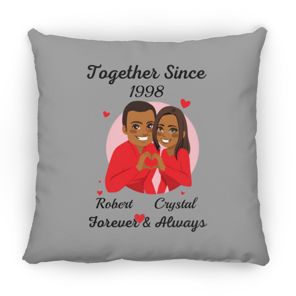 Together Since R&C | Square Pillow