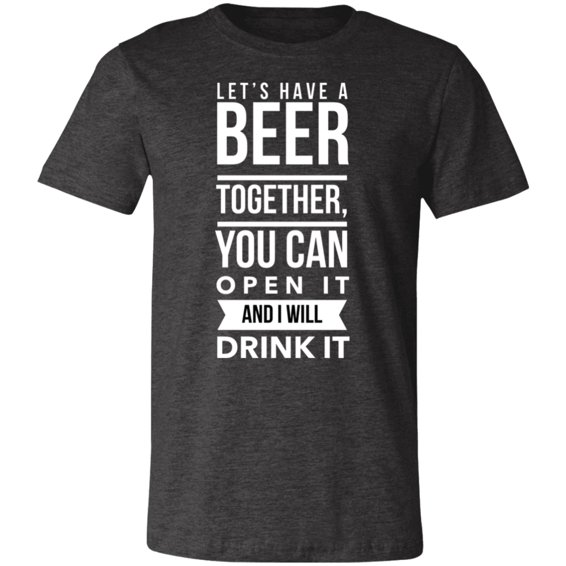 Let's Have a Beer | Unisex Jersey Short-Sleeve T-Shirt