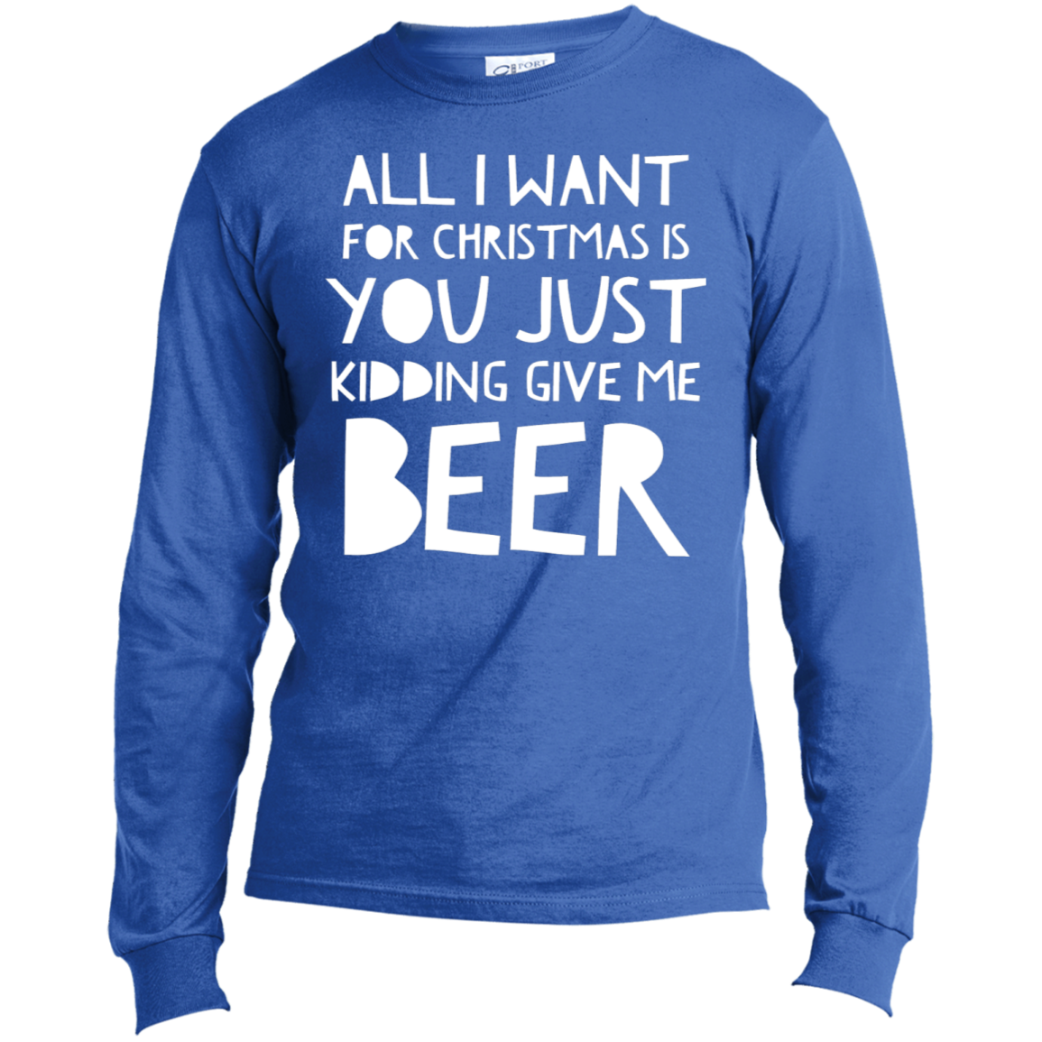 All I Want For Christmas | Long Sleeve Made in the US T-Shirt