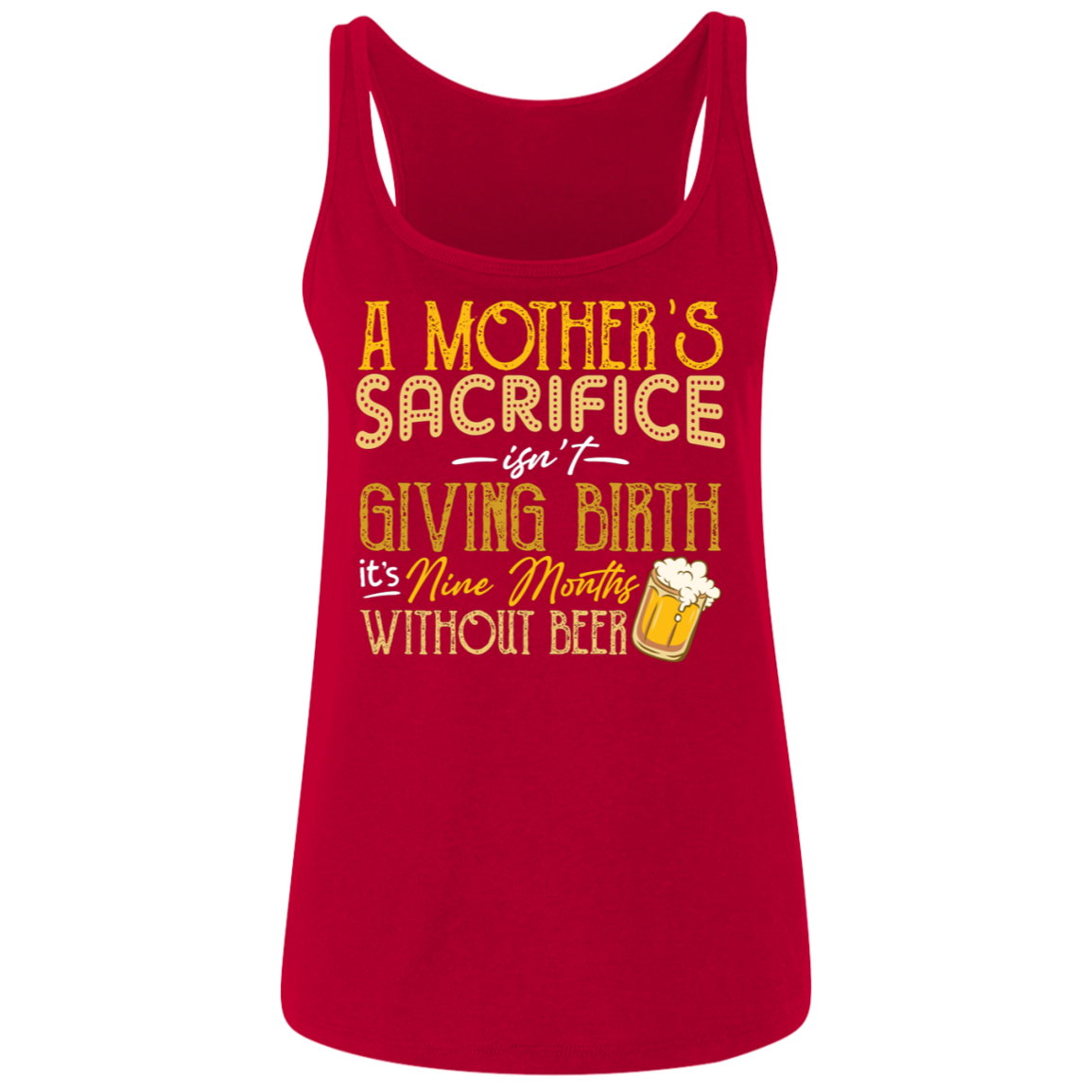 A MOTHER SACRIFICE | Ladies' Relaxed Jersey Tank