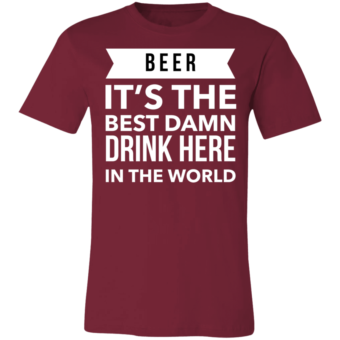 Beer Best Drink | Unisex Jersey Short-Sleeve T-Shirt