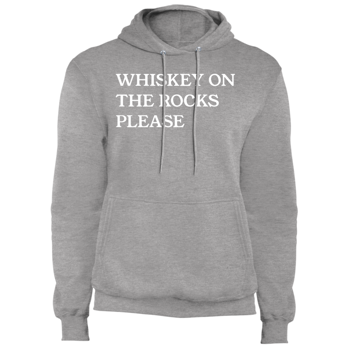 Whiskey On Rocks | Core Fleece Pullover Hoodie