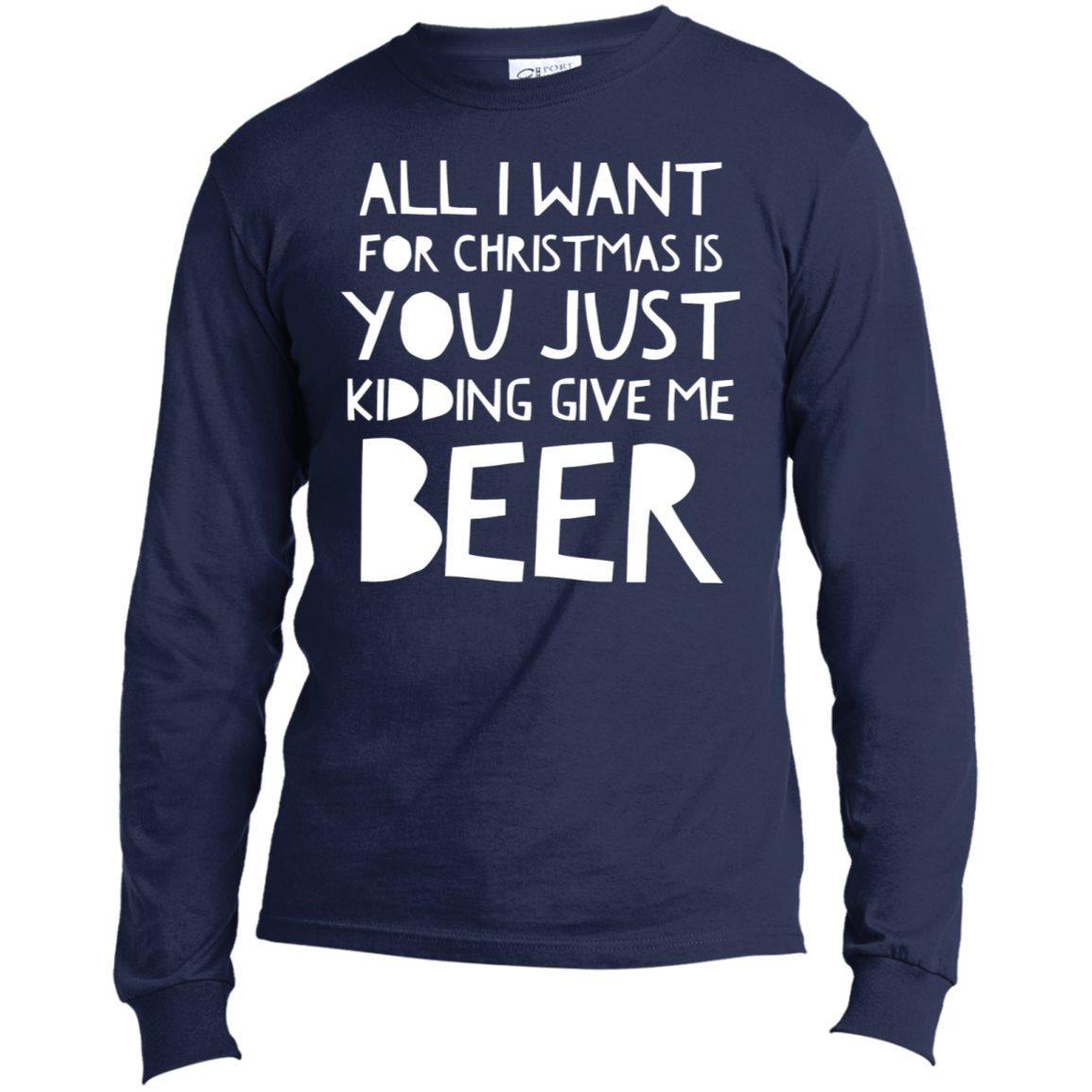 All I Want For Christmas | Long Sleeve Made in the US T-Shirt