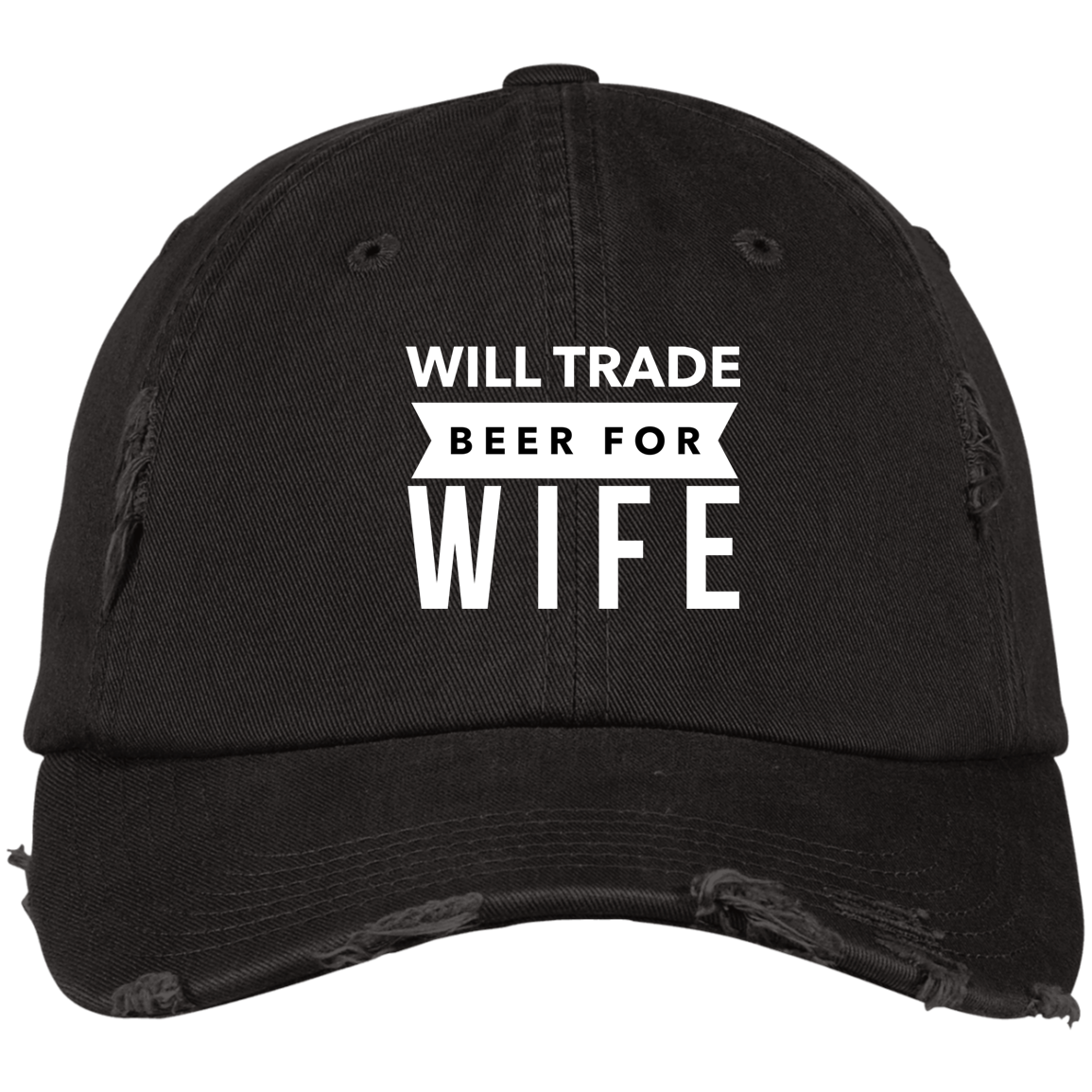 wife | Distressed Dad Cap