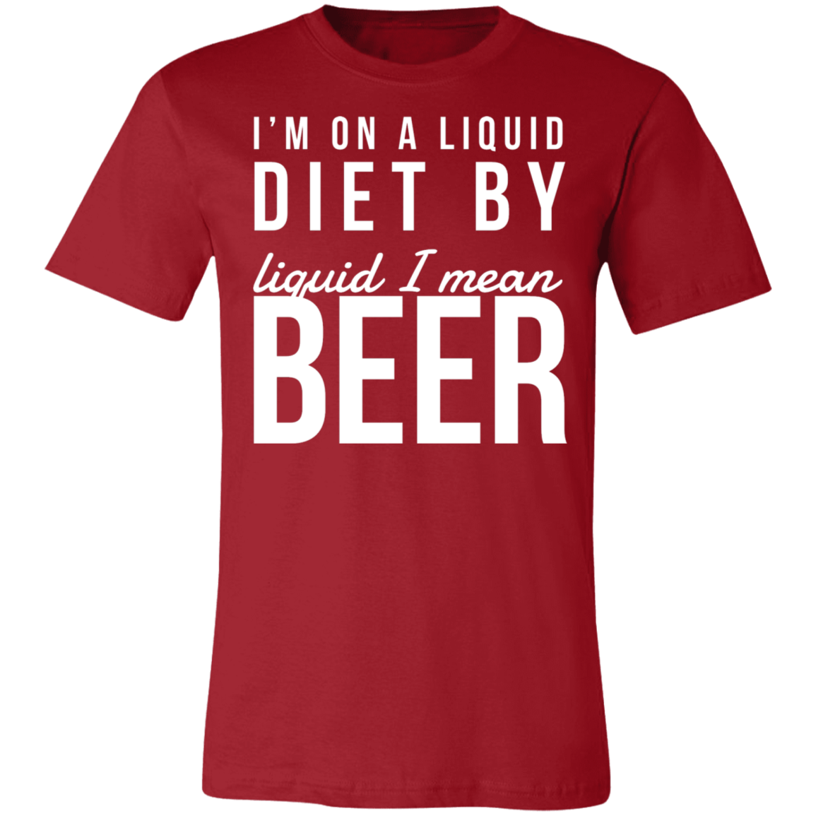 Beer Diet | Unisex Jersey Short-Sleeve T-Shirt