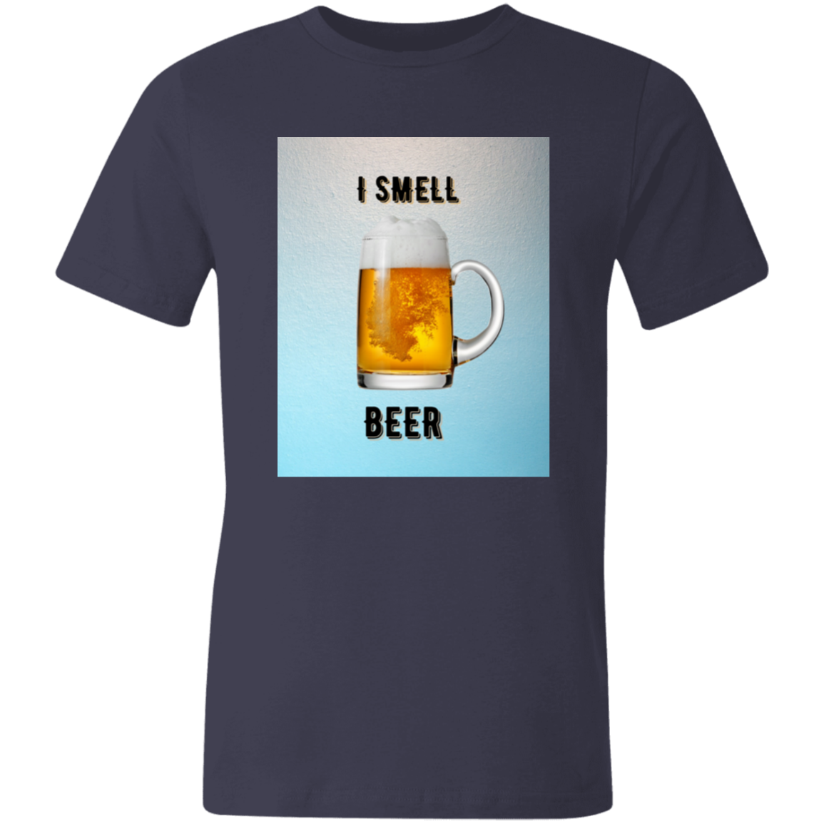 I SMELL BEER | Unisex Made in the USA Jersey Short-Sleeve T-Shirt