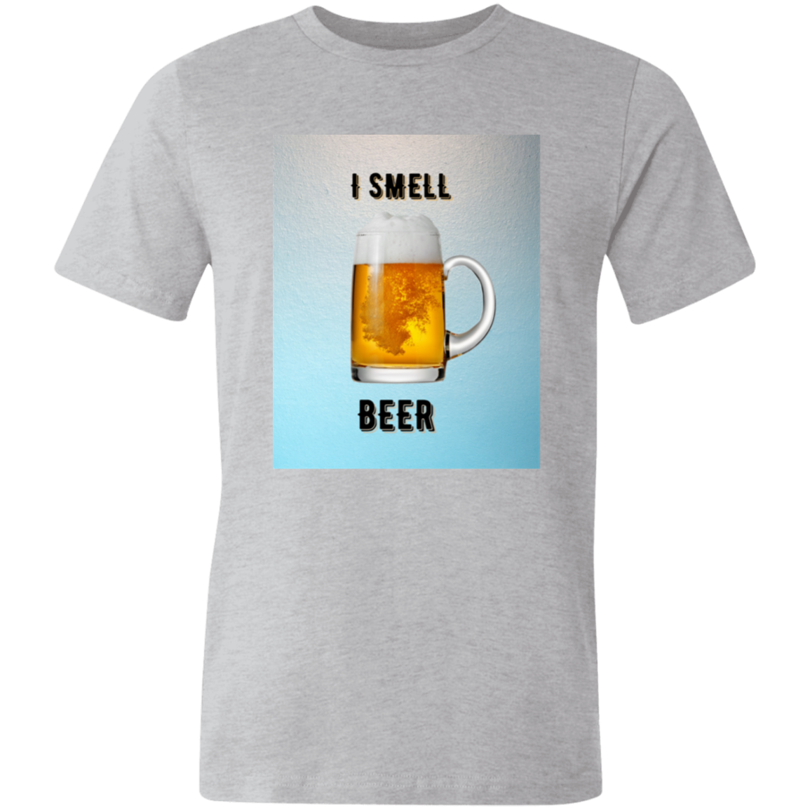 I SMELL BEER | Unisex Made in the USA Jersey Short-Sleeve T-Shirt