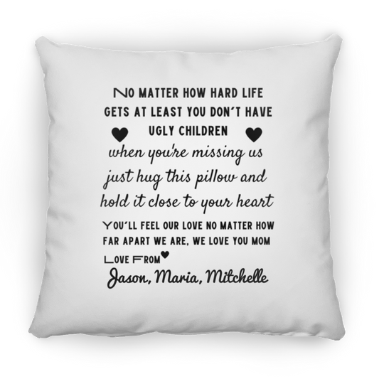 Mother's Day Gift Square Pillow