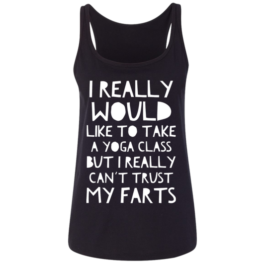 Can't Trust My Farts | Ladies' Relaxed Jersey Tank