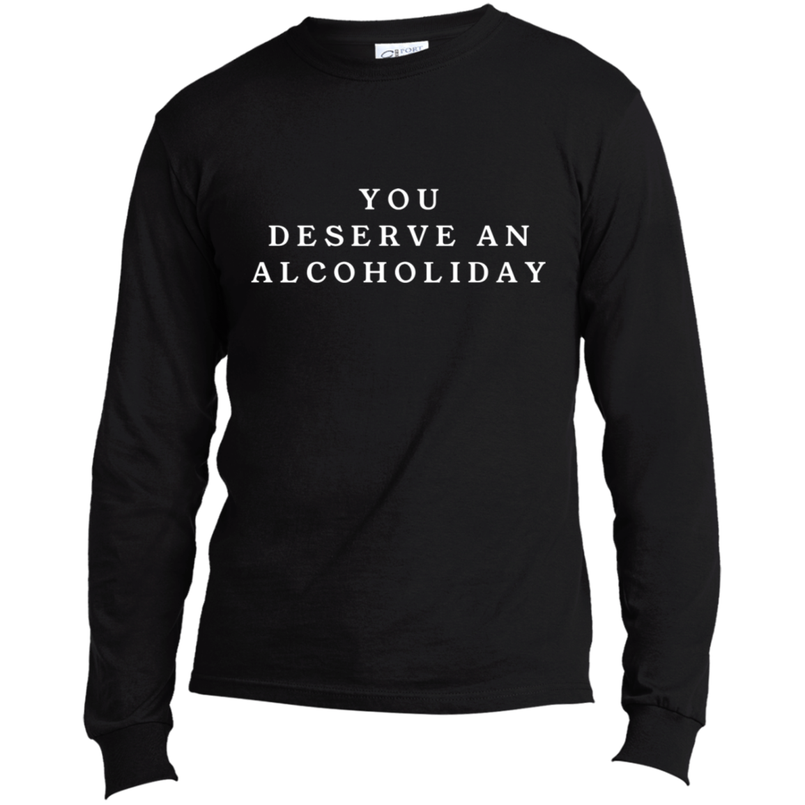 Alcoholiday | Long Sleeve Made in the US T-Shirt