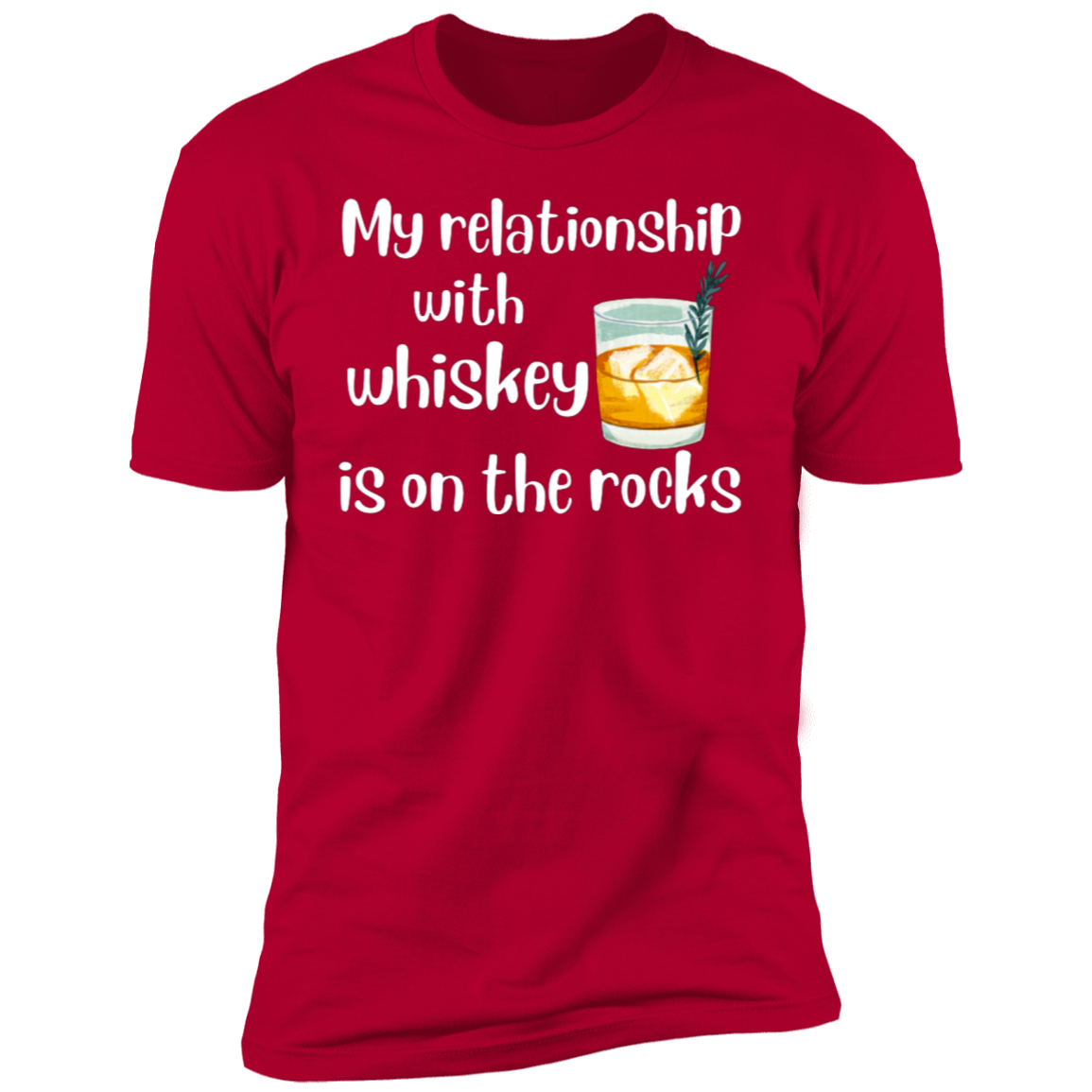 Whiskey On The Rocks | Short Sleeve T-Shirt