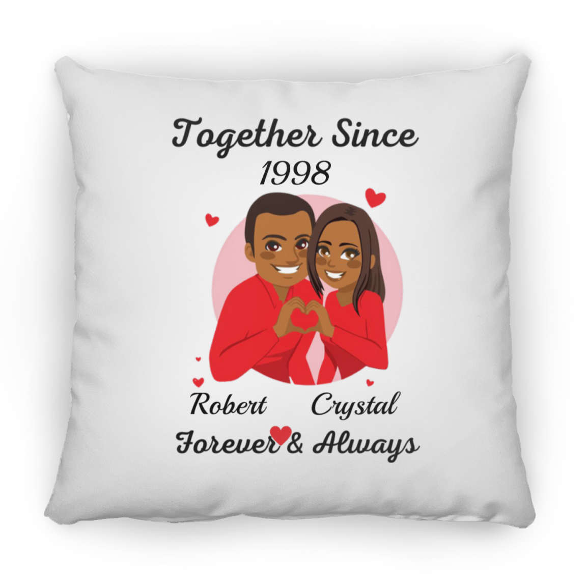 Together Since R&C | Square Pillow