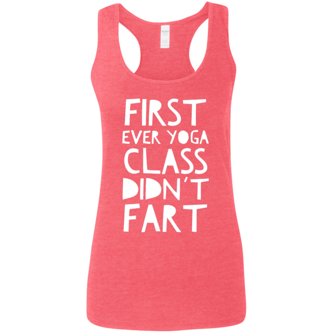 First Ever Yoga Class | Ladies' Soft-style Racerback Tank