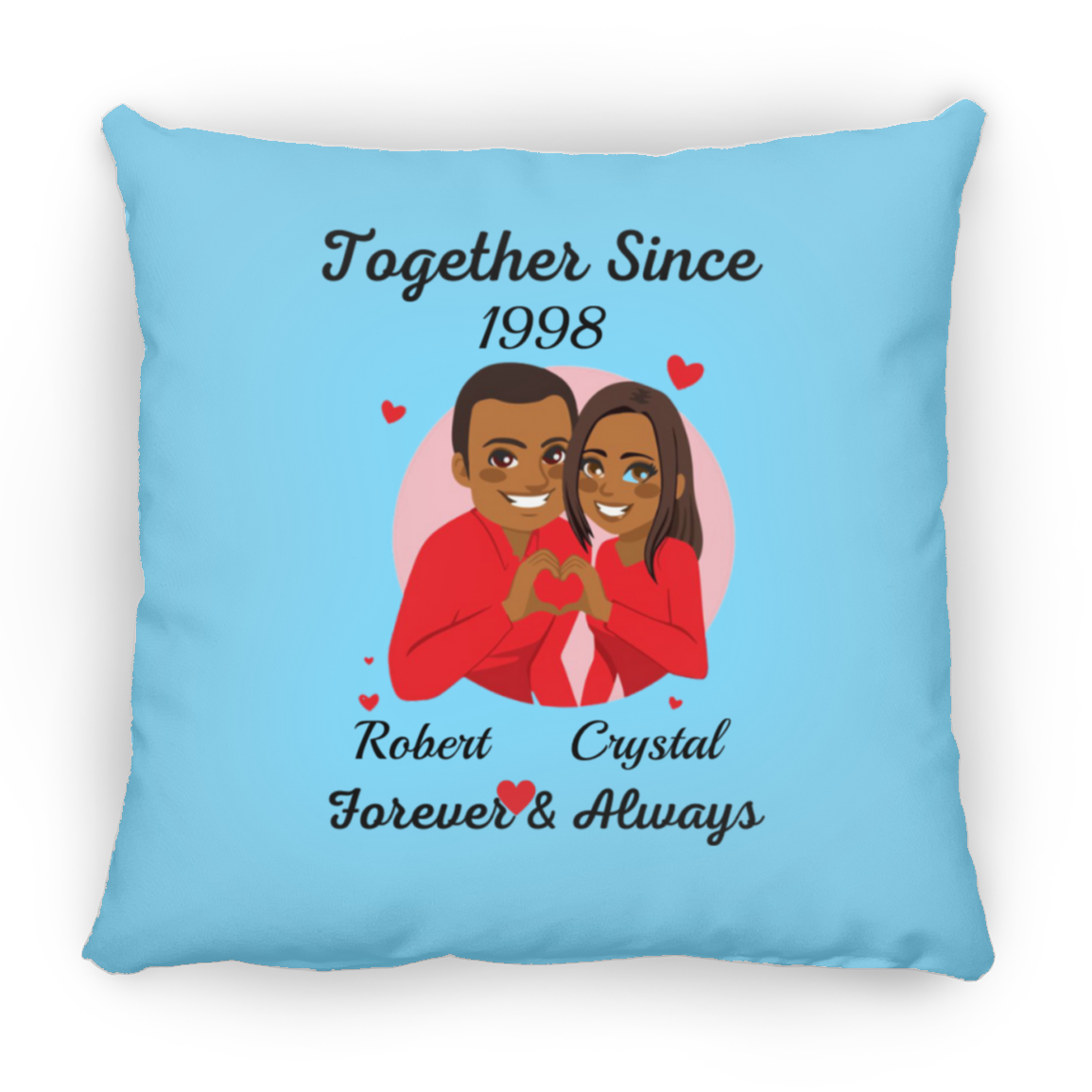 Together Since R&C | Square Pillow