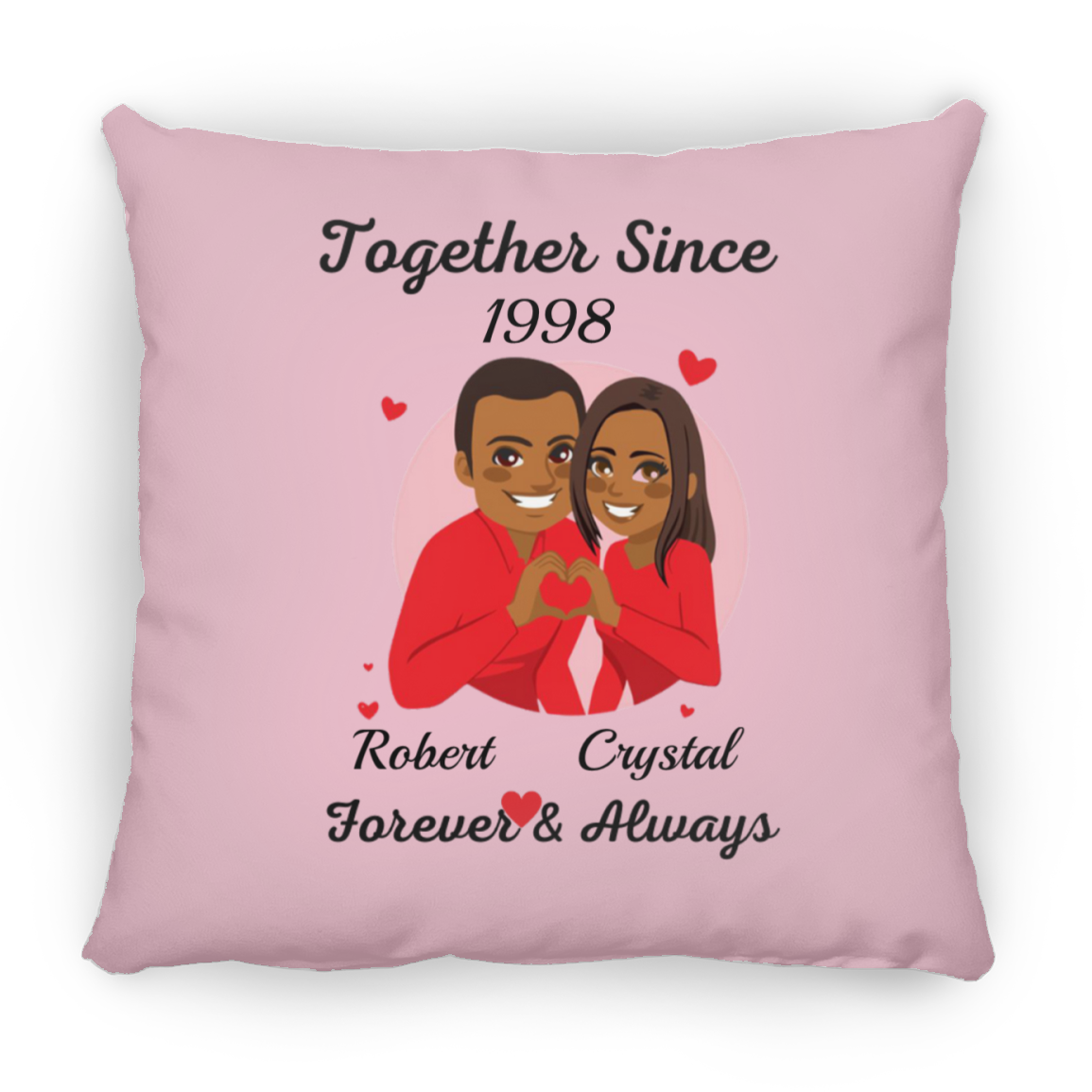 Together Since R&C | Square Pillow