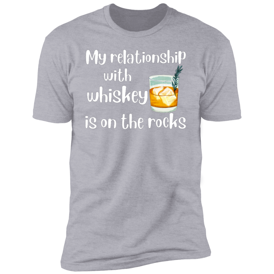 Whiskey On The Rocks | Short Sleeve T-Shirt