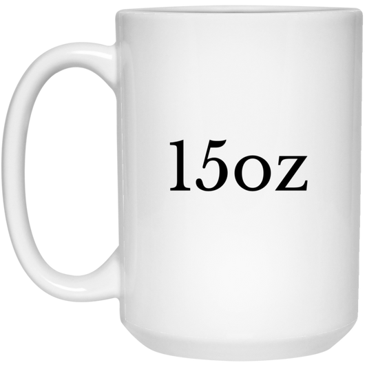 21504 15 oz. White Mug