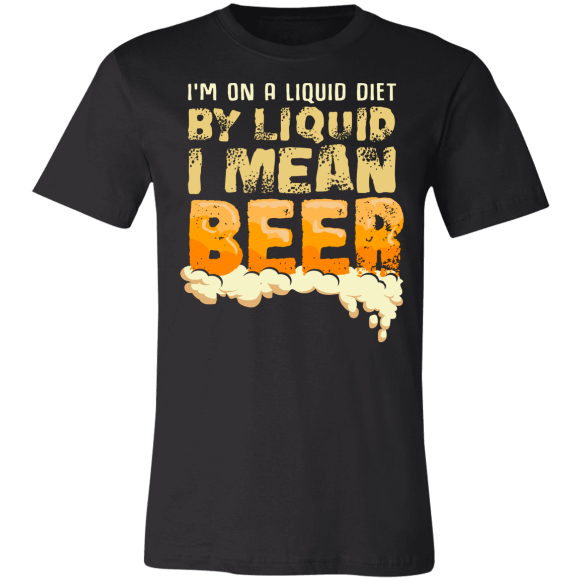 On A Liquid Diet | Unisex Jersey Short-Sleeve T-Shirt