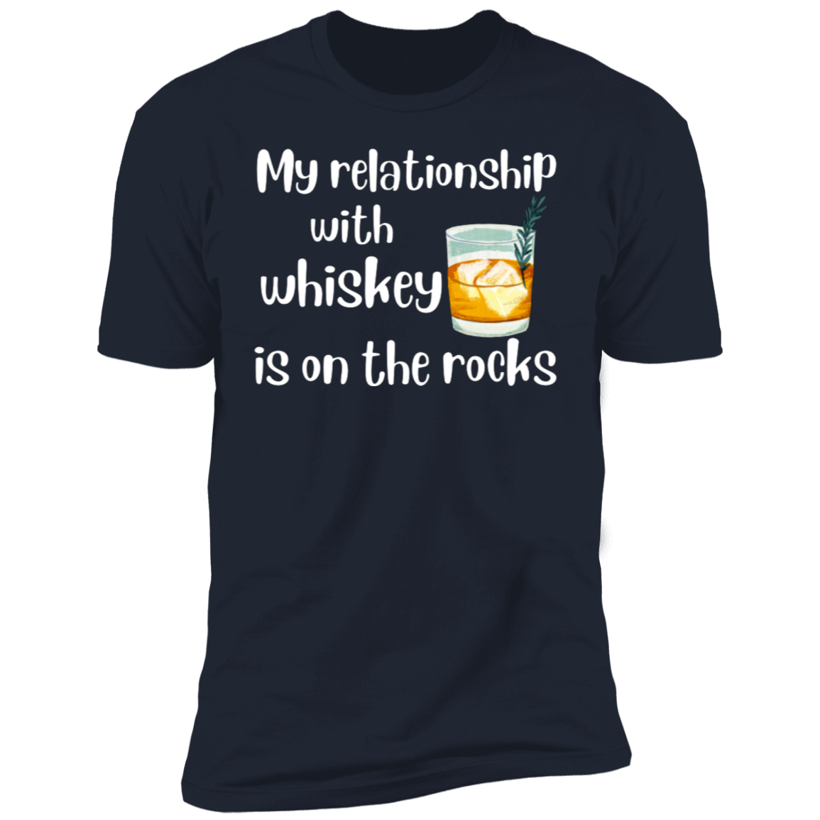 Whiskey On The Rocks | Short Sleeve T-Shirt