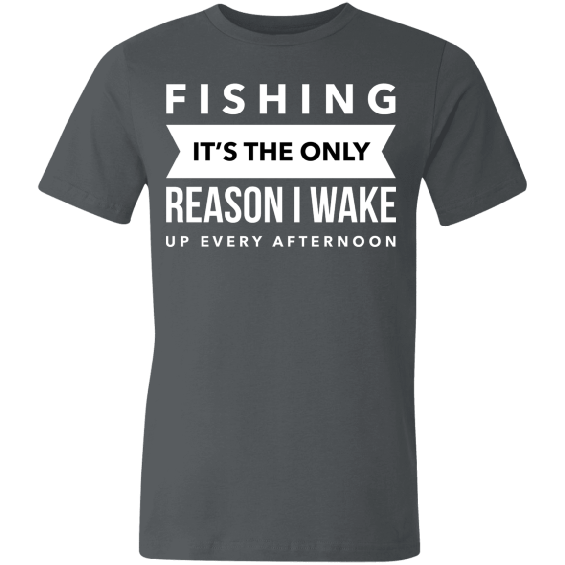 Fishing Top| Unisex Made in the USA Jersey Short-Sleeve T-Shirt