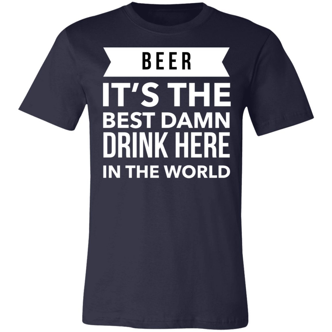 Beer Best Drink | Unisex Jersey Short-Sleeve T-Shirt