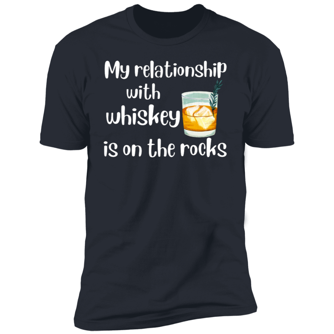 Whiskey On The Rocks | Short Sleeve T-Shirt