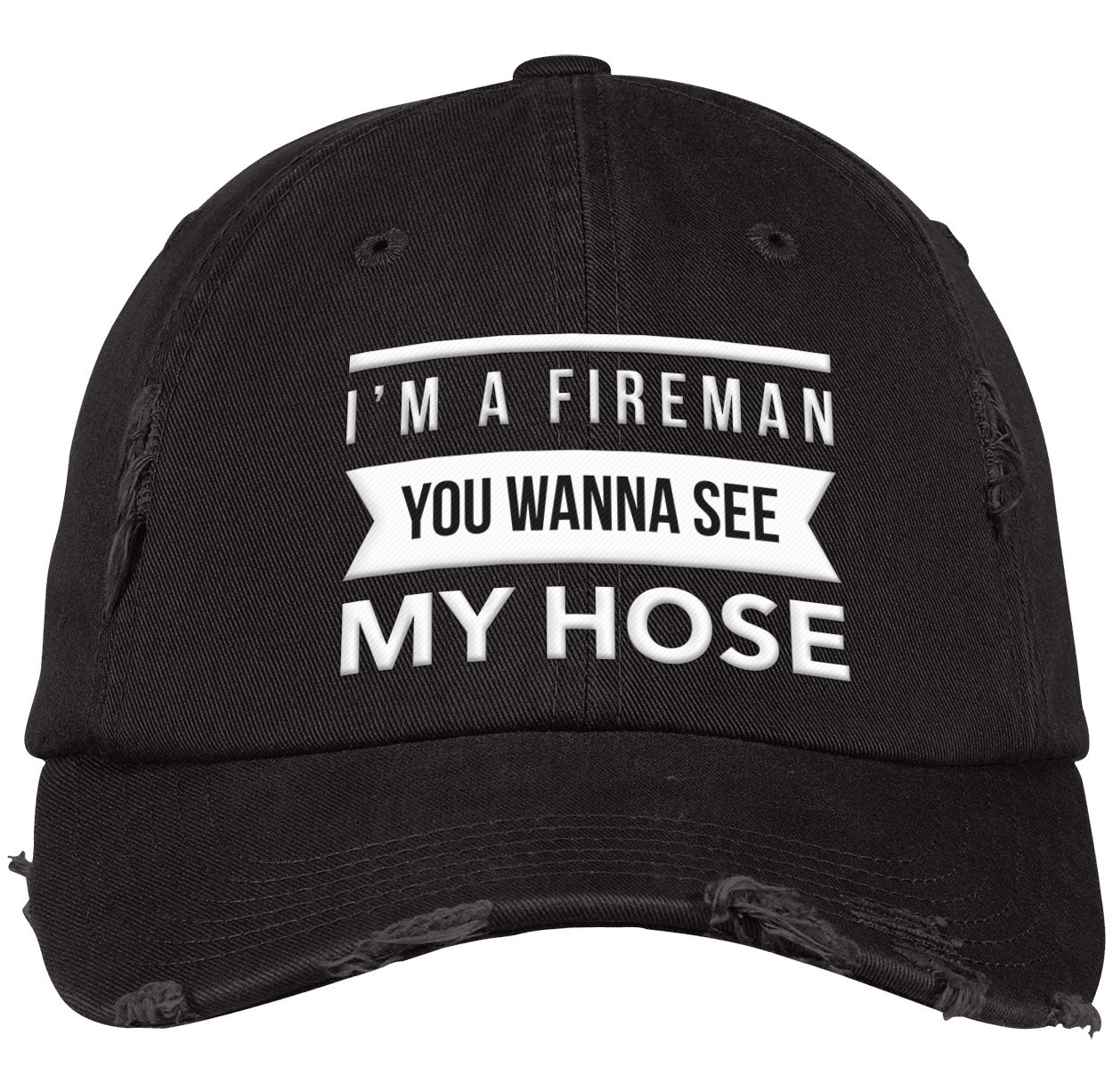 Fireman Hose | Distressed Cap