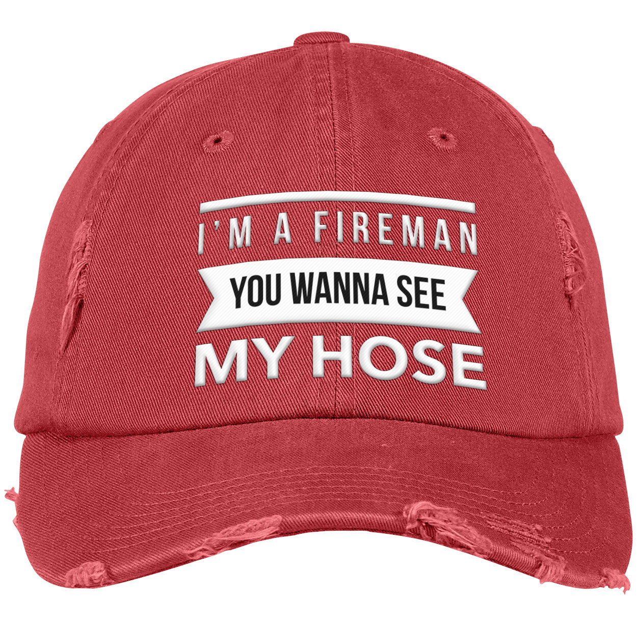 Fireman Hose | Distressed Cap