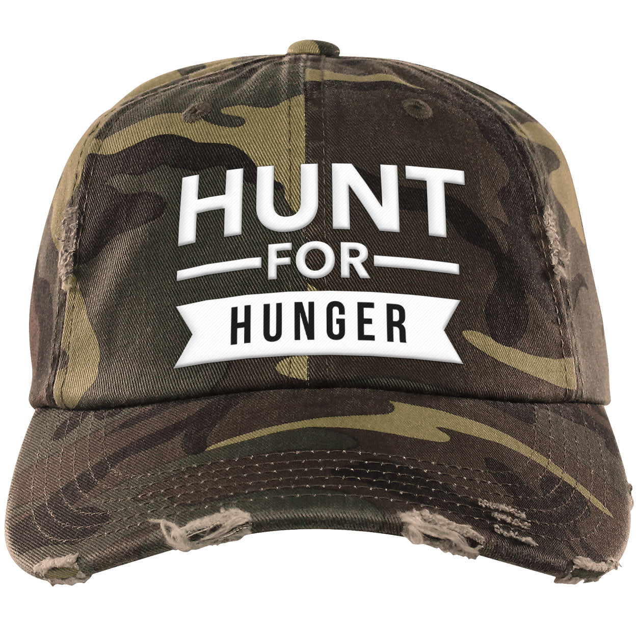 HUNT FOR HUNGER | Distressed Dad Cap