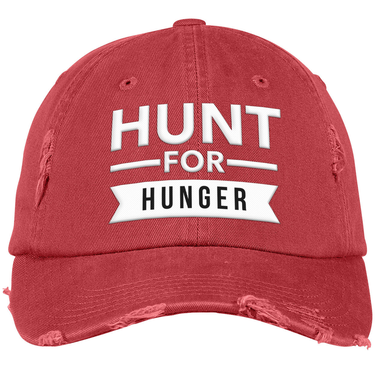 HUNT FOR HUNGER | Distressed Dad Cap