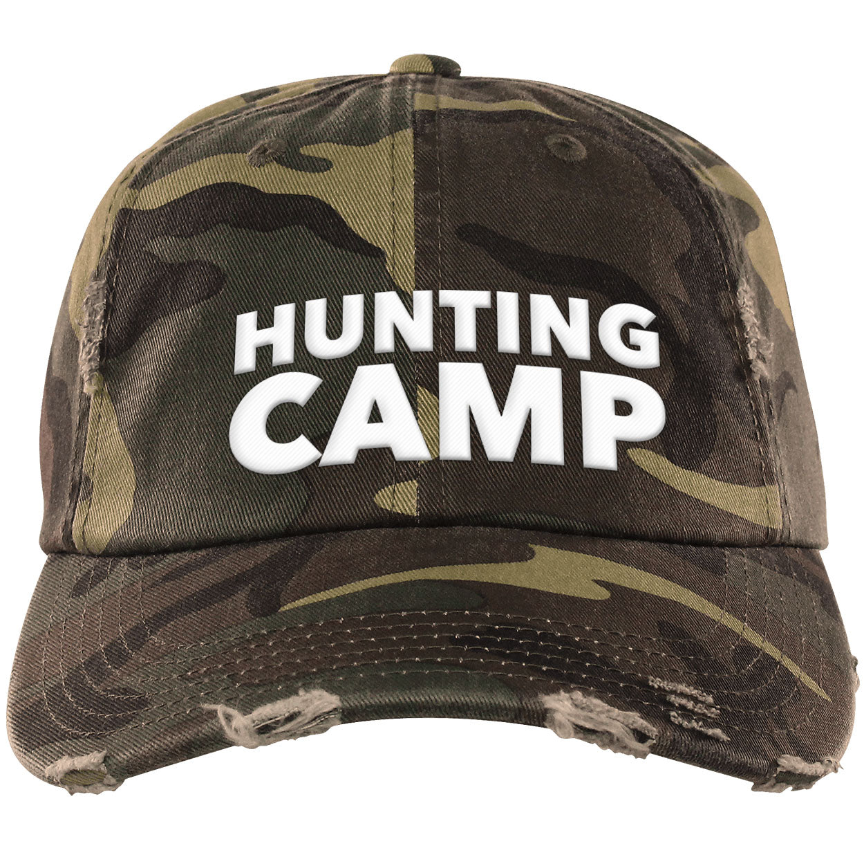 Hunting Camp | Distressed Dad Cap