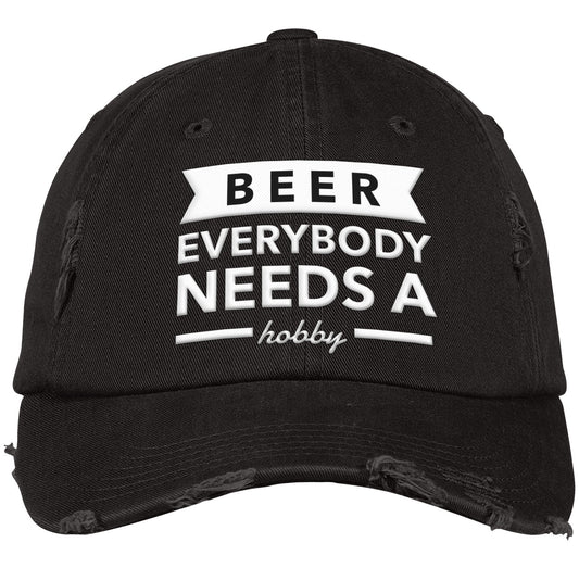 BEER! Hobby | Distressed Dad Cap