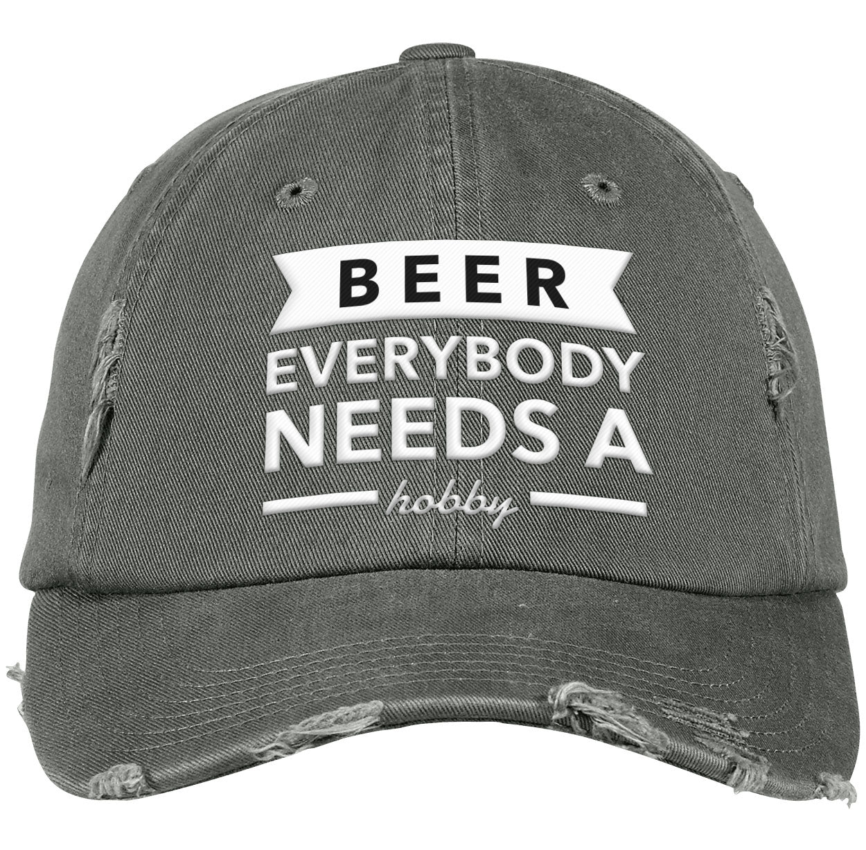 BEER! Hobby | Distressed Dad Cap