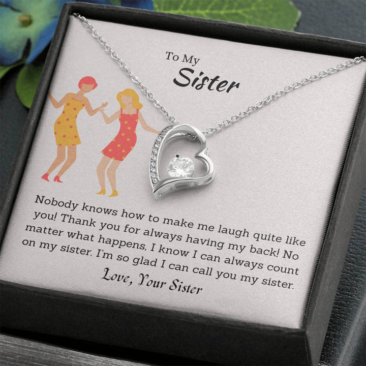 Sisters Forever Necklace 2 - Best Friends Sisters Friendship Pendant for 2  - But | eBay
